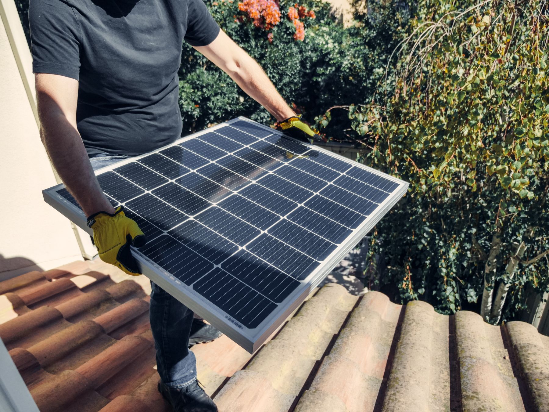 Revisión de panel solar